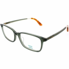 Toms Men's Eyeglasses - Full Rim Forest Khaki Satin Frame | TOMS PIERCE 55 10015965