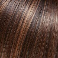 Top Full 18" HH Hairpiece by easiHair |Human Hair (Monofilament Base)