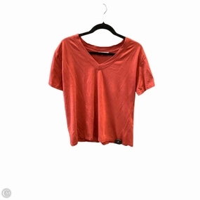 Top Short Sleeve Basic By Double Zero In Red, Size: L