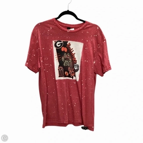 Top Short Sleeve Basic By Gildan In Red, Size: L