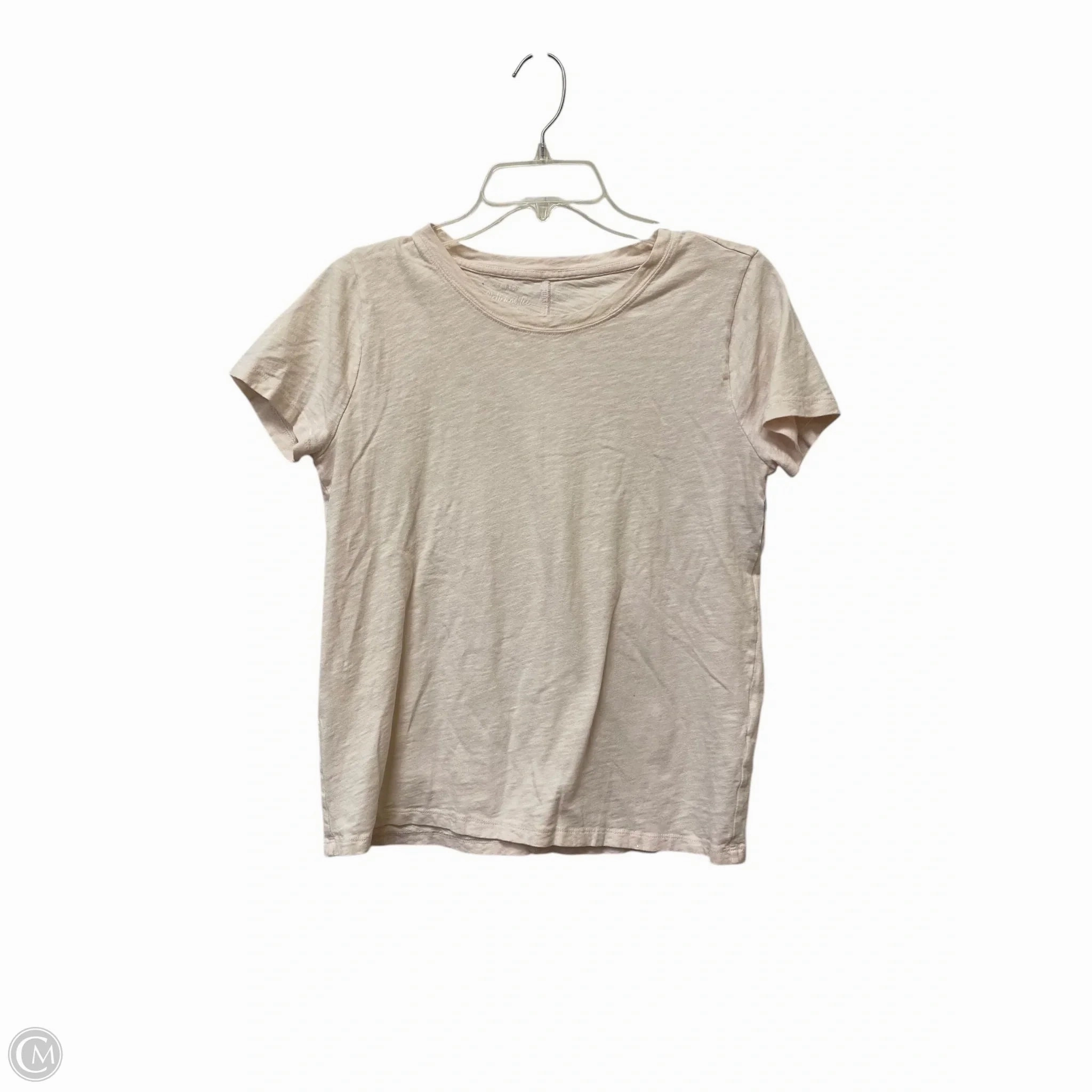 Top Short Sleeve Basic By J. Crew In Pink, Size: S