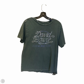 Top Short Sleeve Basic By Lucky Brand In Grey, Size: M