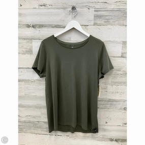 Top Short Sleeve Basic By St Johns Bay In Green, Size: Xl
