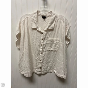 Top Short Sleeve Basic By Torrid In Cream, Size: 2x