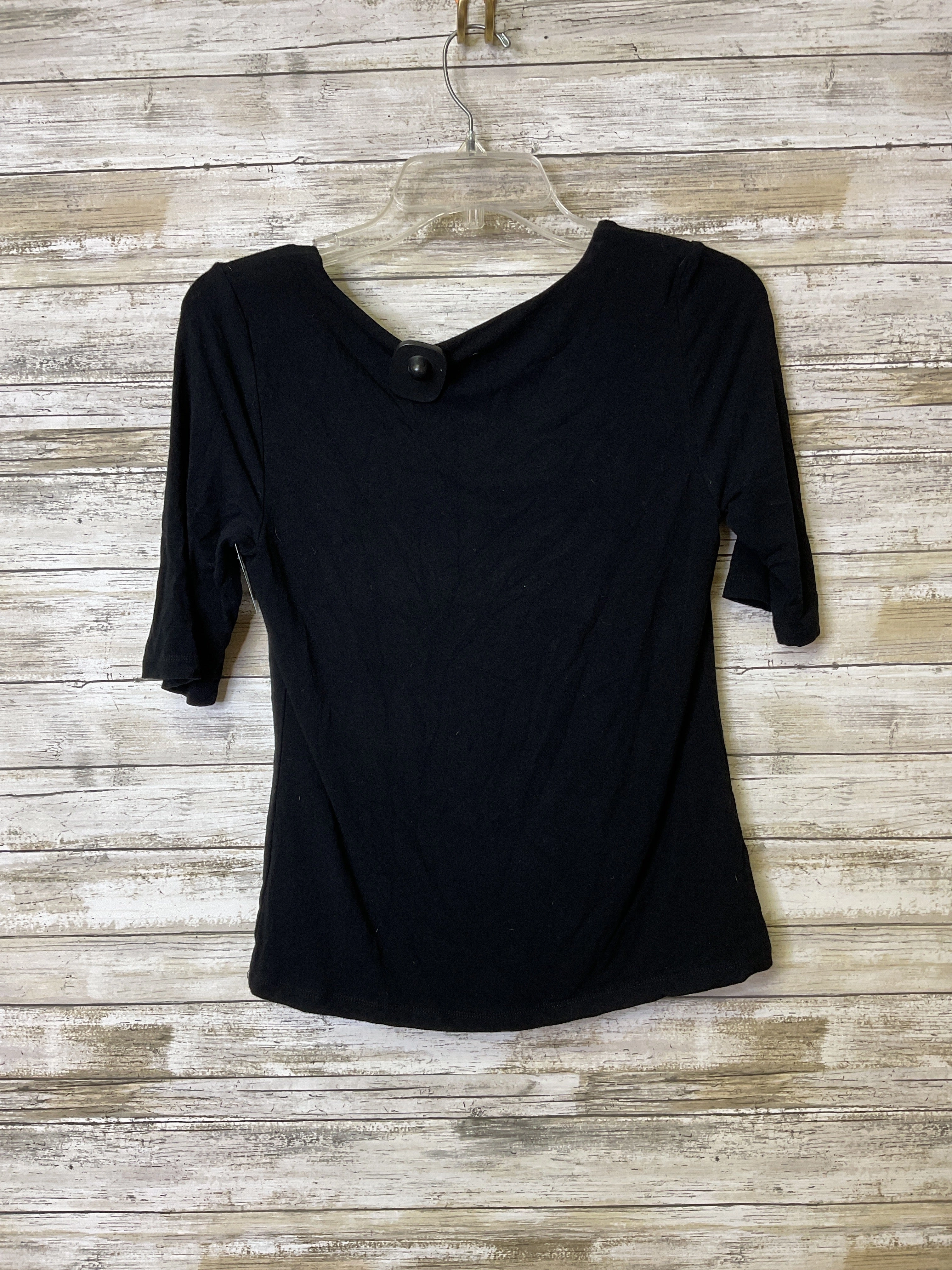Top Ss Basic By Elie Tahari In Black, Size:M