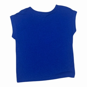 Top Ss Basic By Loft In Blue, Size:Xs