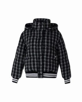 Tweed Bomber Jacket