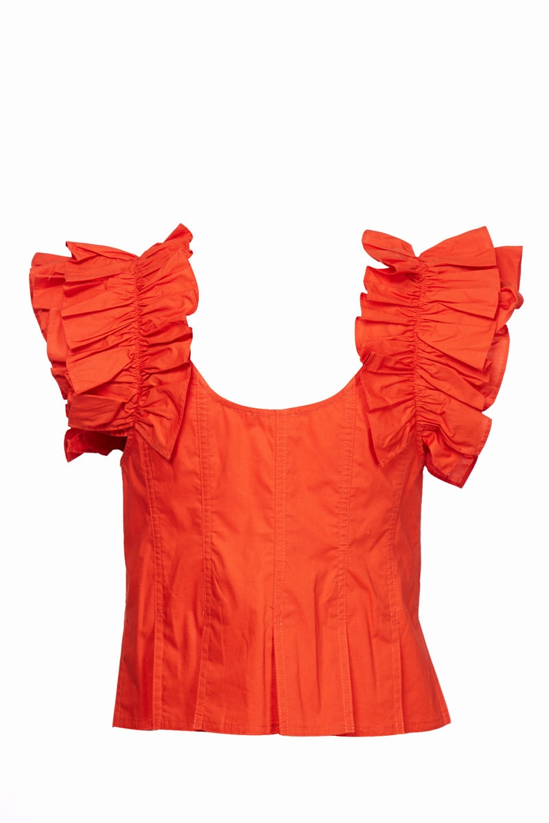 Ulla Johnson Milla Button-Up Top