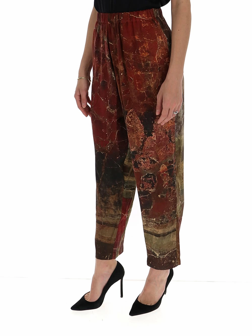 Uma Wang Graphic Printed Pants
