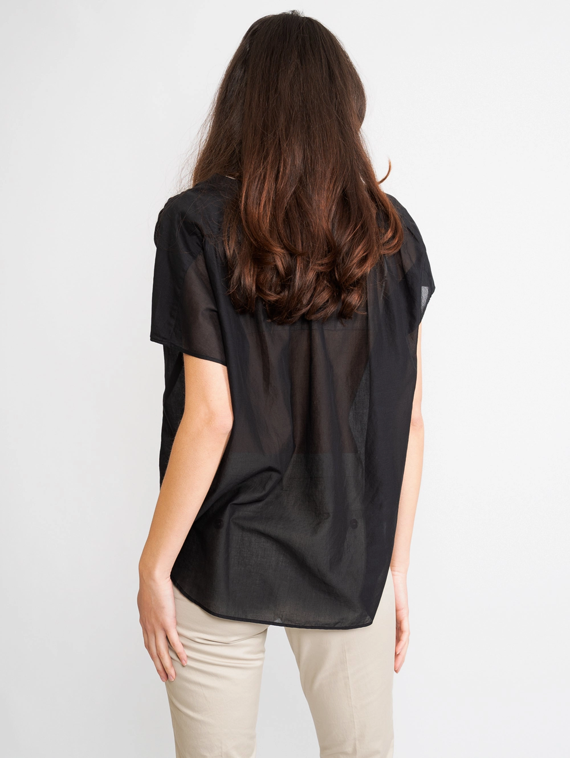 V-neck blouse