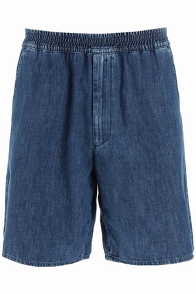 Valentino Denim Bermuda Shorts