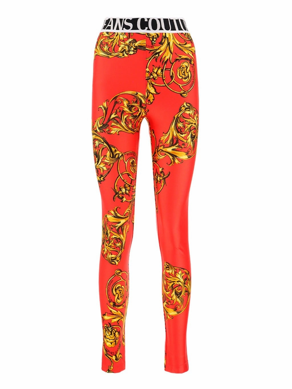 Versace Jeans Couture Baroque Print Leggings