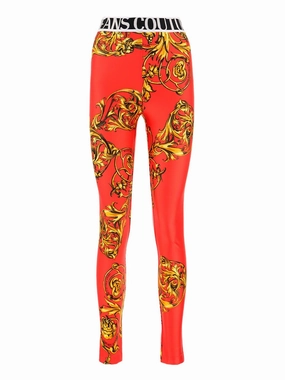 Versace Jeans Couture Baroque Print Leggings