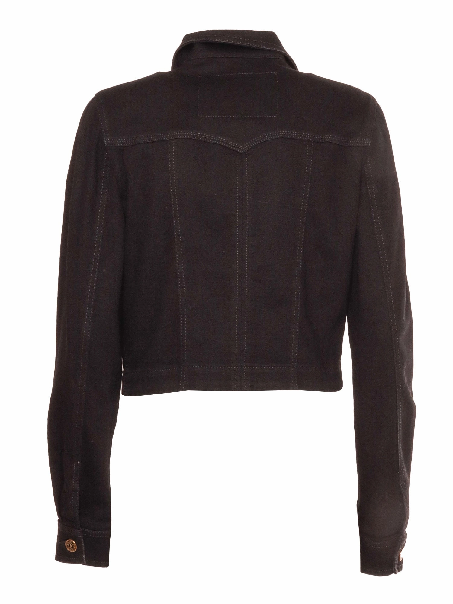 Versace Jeans Couture Buckle-Detailed Denim Jacket