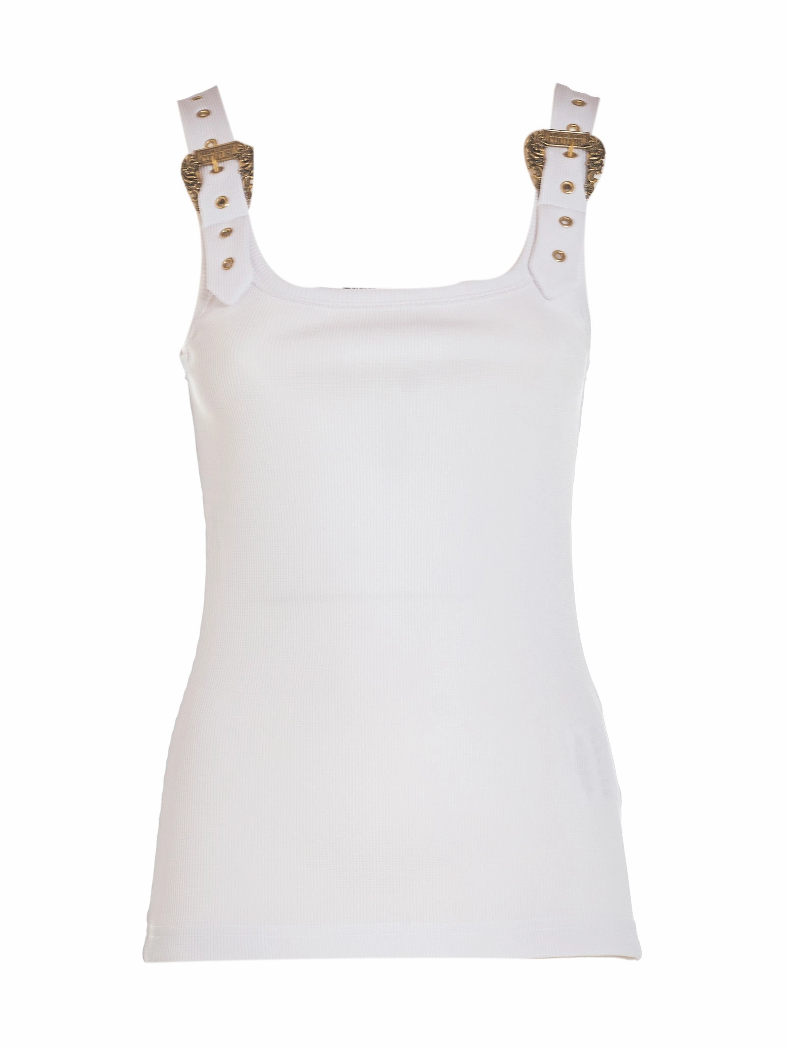Versace Jeans Couture Buckle-Detailed Tank Top