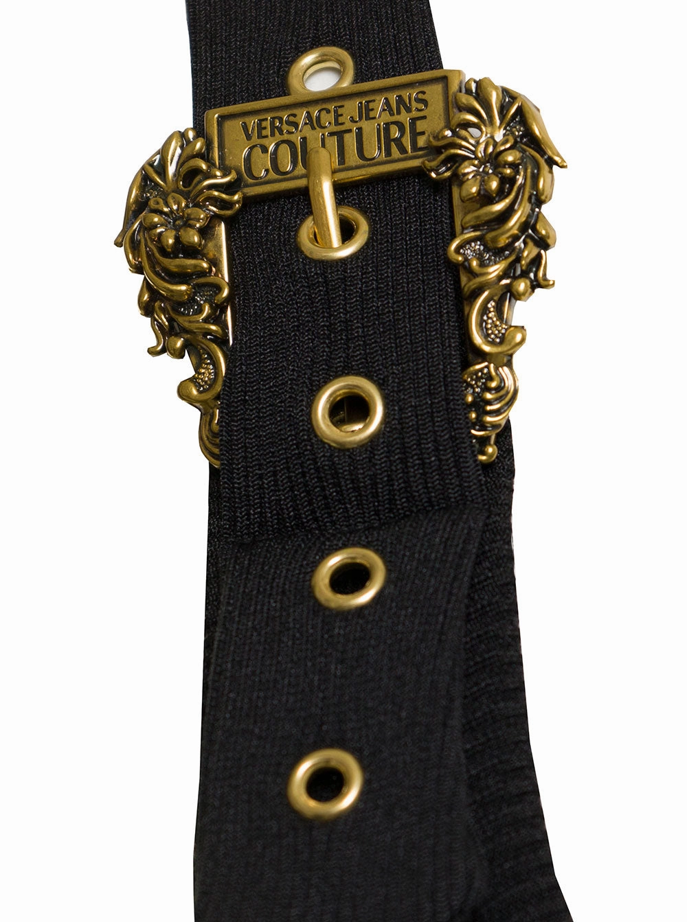 Versace Jeans Couture Buckle-Strap U-Neck Dress
