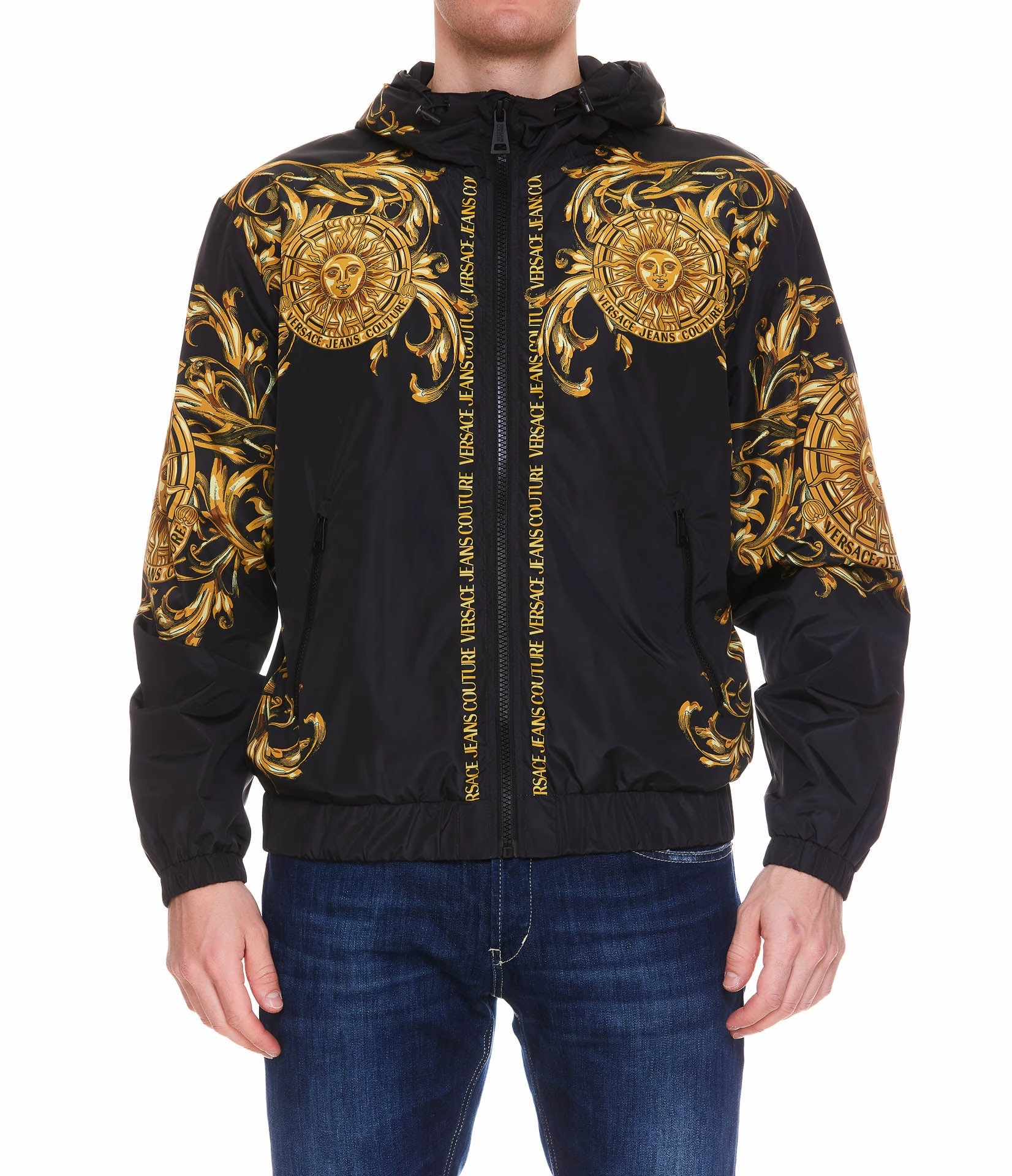 Versace Jeans Couture Garland Sun Zip-Up Windbreaker
