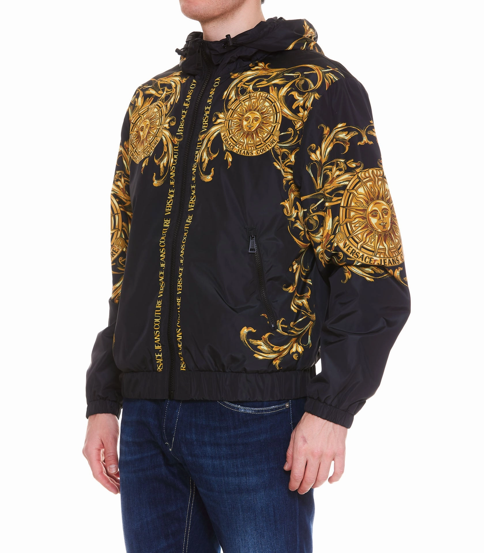 Versace Jeans Couture Garland Sun Zip-Up Windbreaker