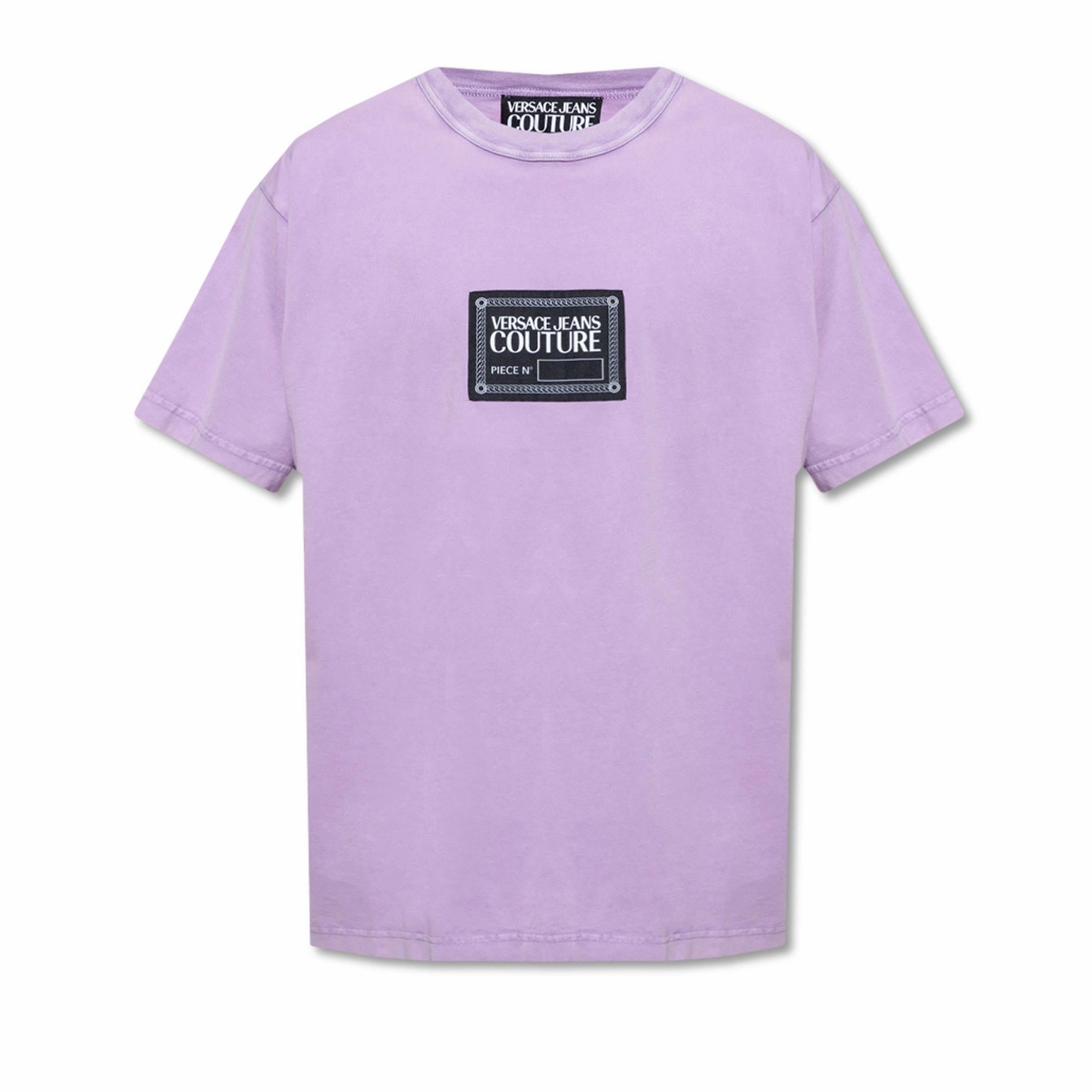 Versace Jeans Couture Logo Patch Crewneck T-Shirt