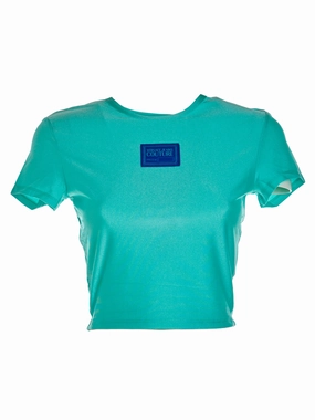 Versace Jeans Couture Logo Patch Crewneck T-Shirt