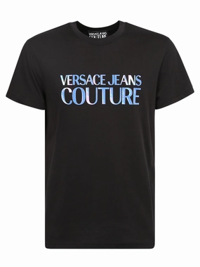 Versace Jeans Couture Logo Printed Crewneck T-Shirt