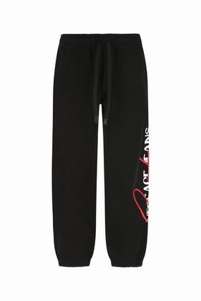 Versace Jeans Couture Logo Printed Track Pants