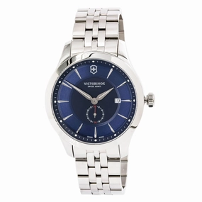 Victorinox Swiss Army 241763 Alliance Blue Dial Mens Quartz Steel Watch