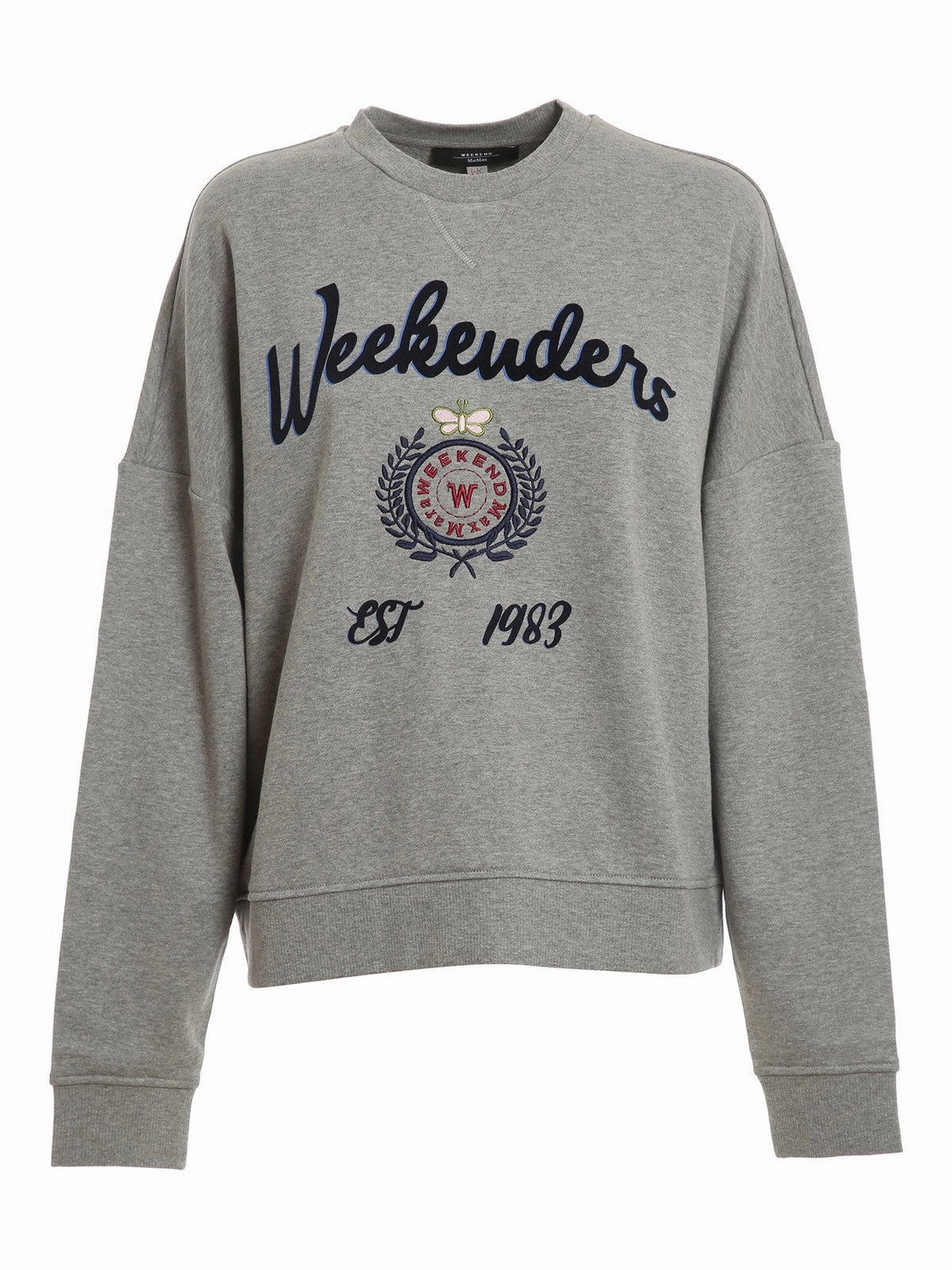 Weekend Max Mara Graphic Printed Crewneck Sweatshirt