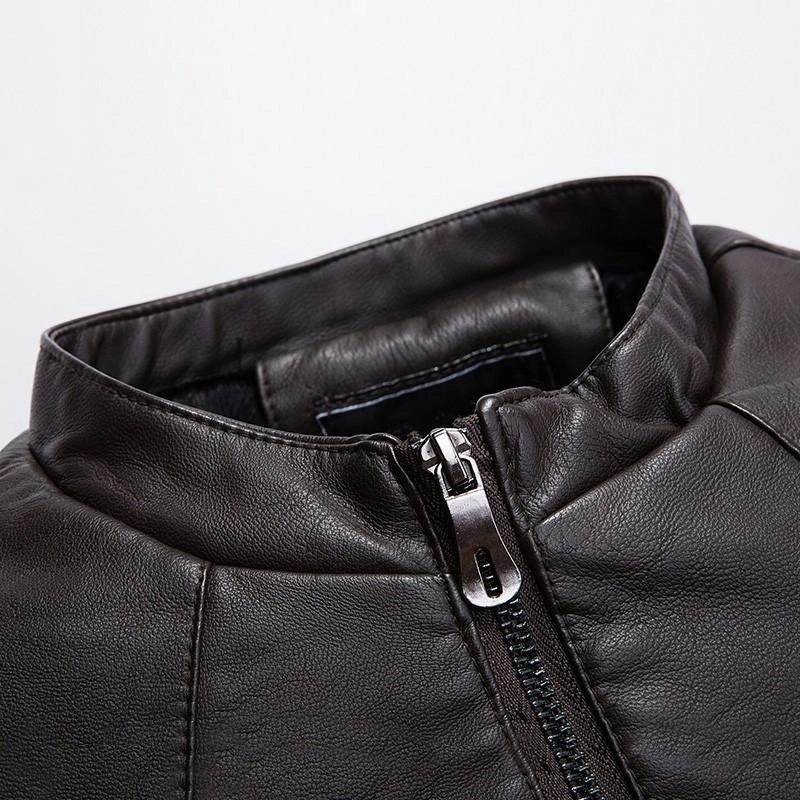 West Louis™ Bomber Leather Men Jackets
