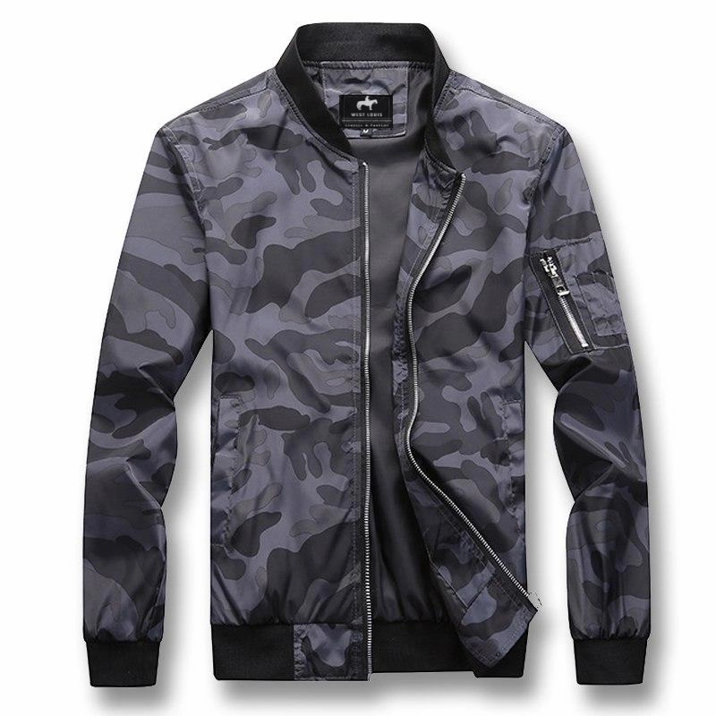 West Louis™ Brand Urban Style Spring Jacket