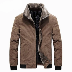 West Louis™ Fleece Corduroy Windbreaker Jacket