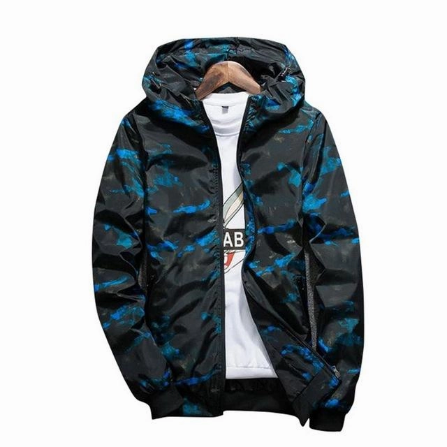 West Louis™ Moleton Masculino Men's Hooded Zipper Jacket