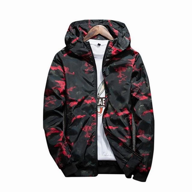 West Louis™ Moleton Masculino Men's Hooded Zipper Jacket