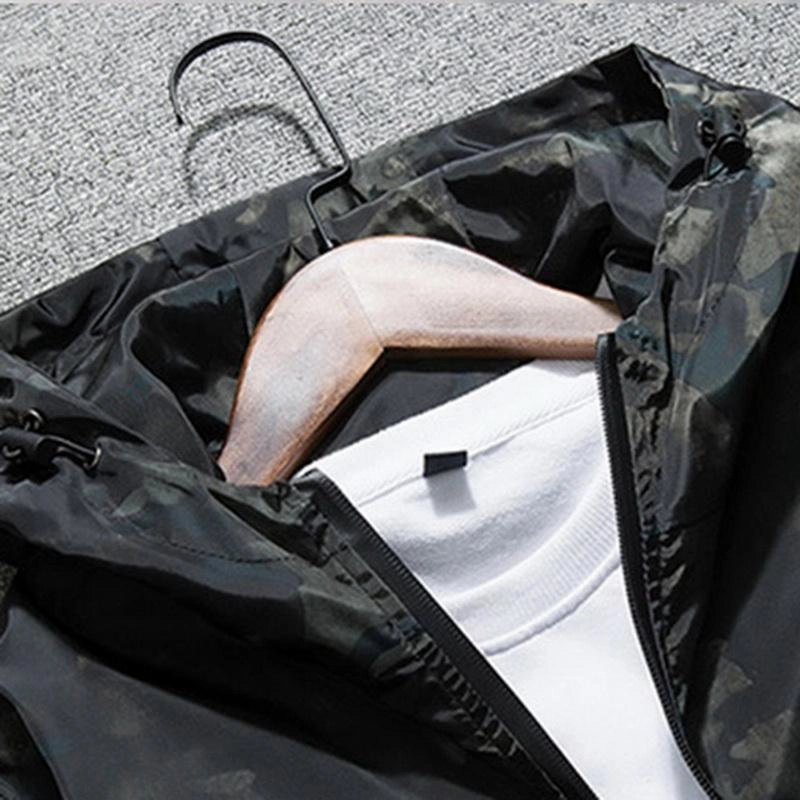 West Louis™ Moleton Masculino Men's Hooded Zipper Jacket