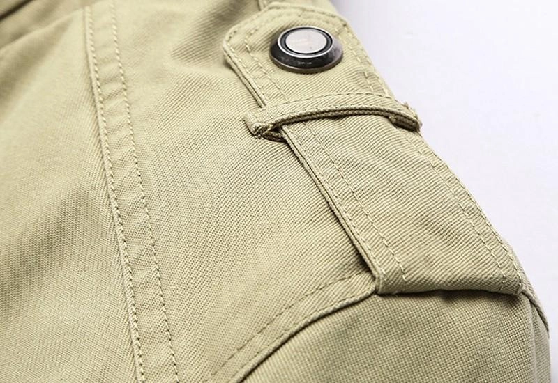 West Louis™ Multi-pocket Mandarin Collar Men Jacket