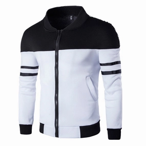 West Louis™ Sportswear Patchwork Baseball Jacket