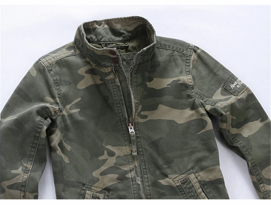 West Louis™ Spring Fall Camo Jackets