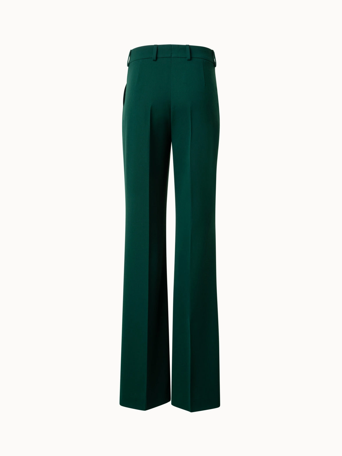 Wide Straight Wool Pants