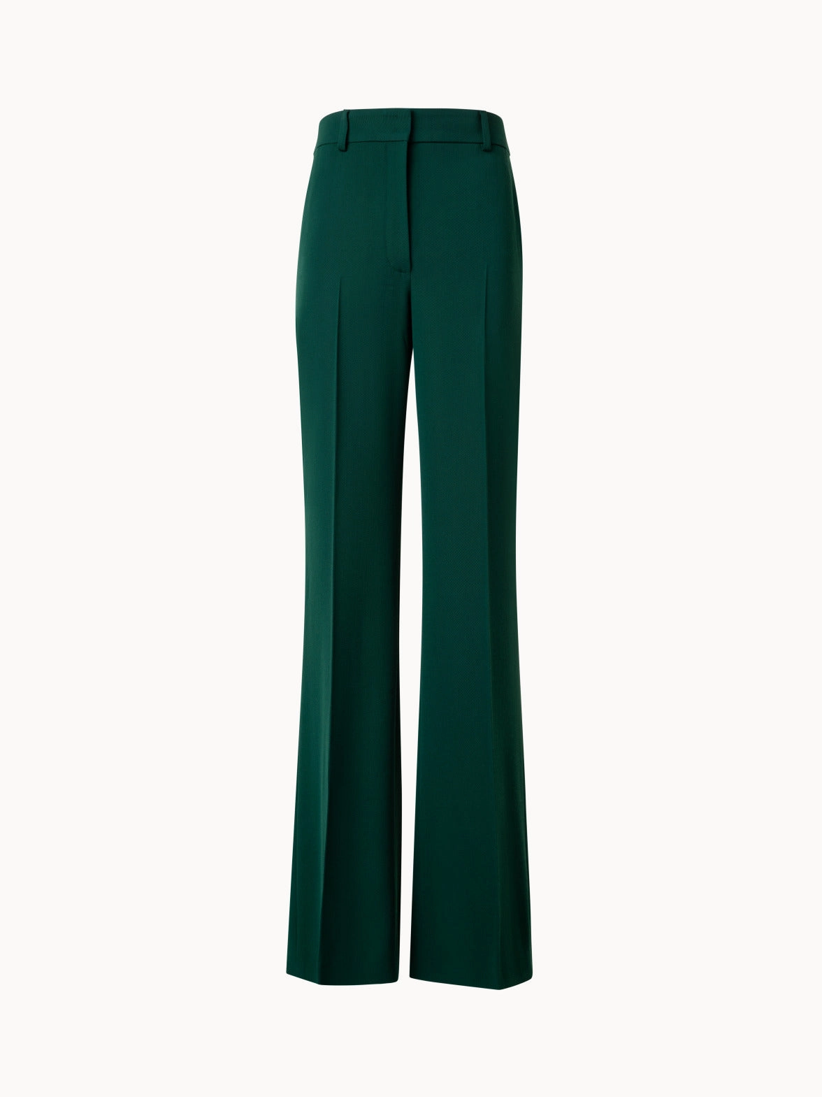 Wide Straight Wool Pants