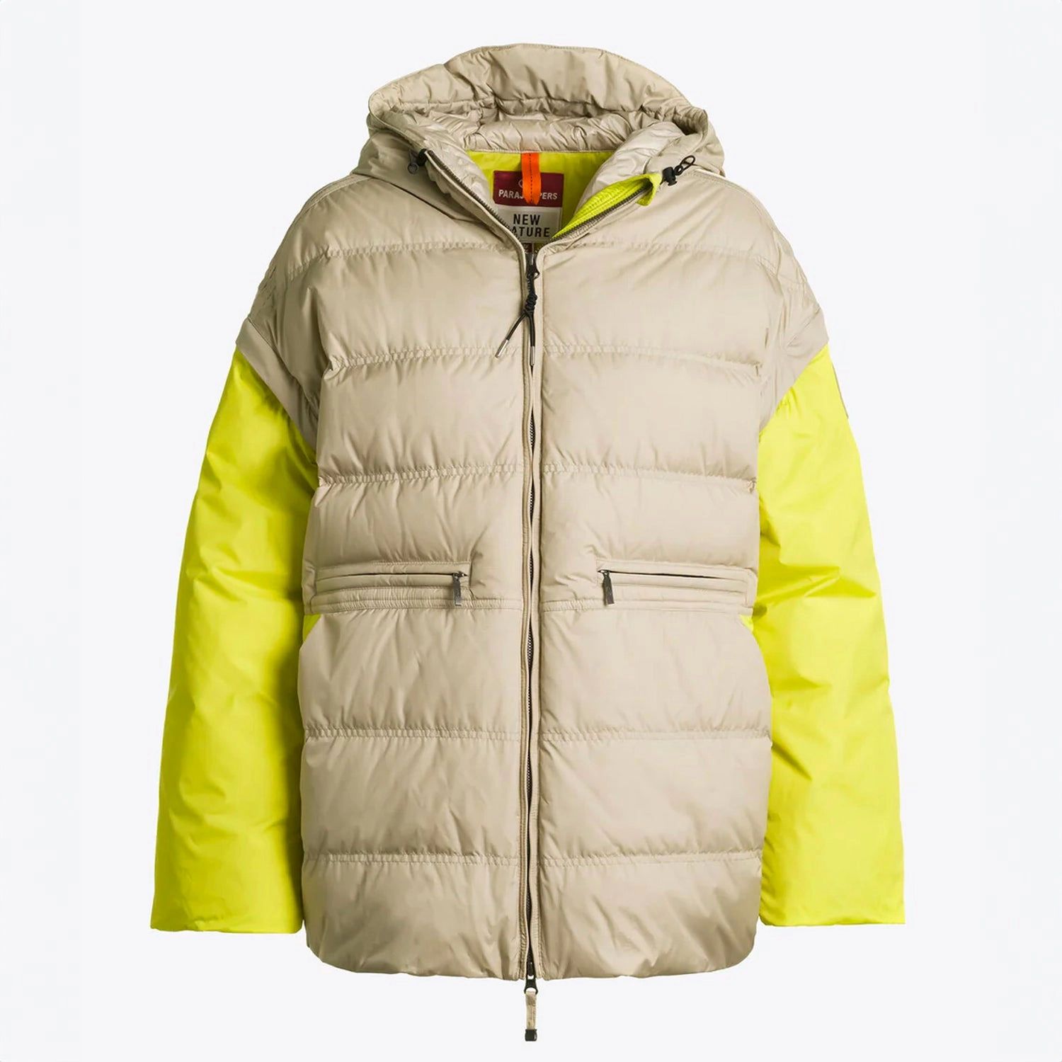 Women's Down Jacket Scout Tapioca/citronelle
