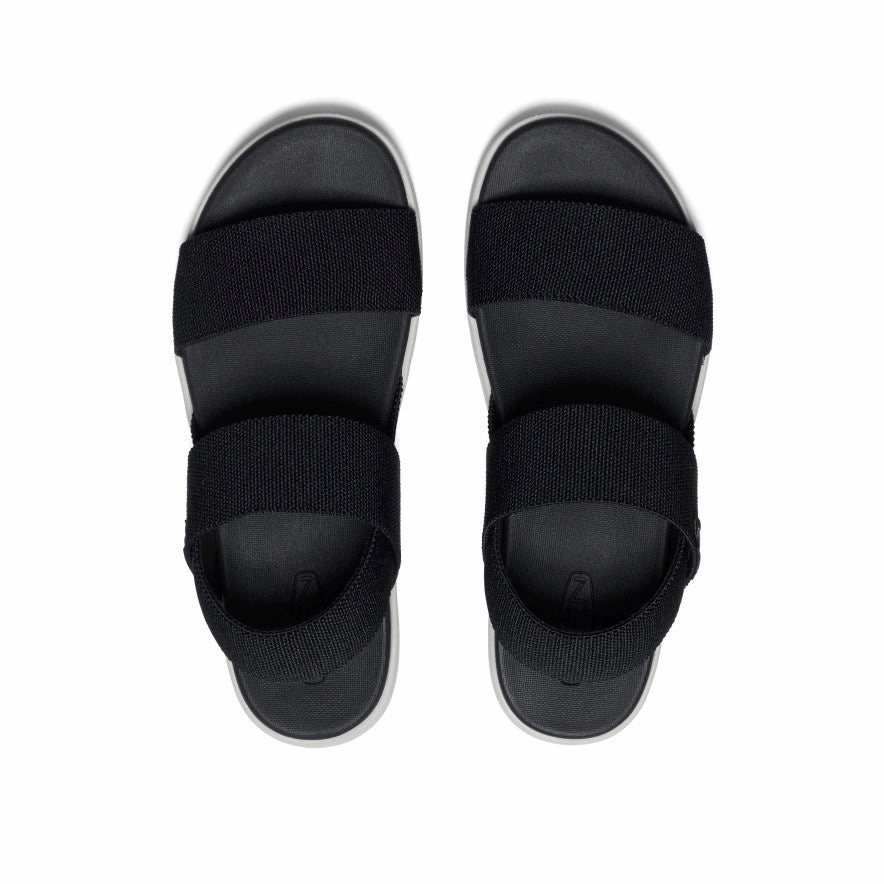Women's Elle Backstrap Sandal Wide  |  Black