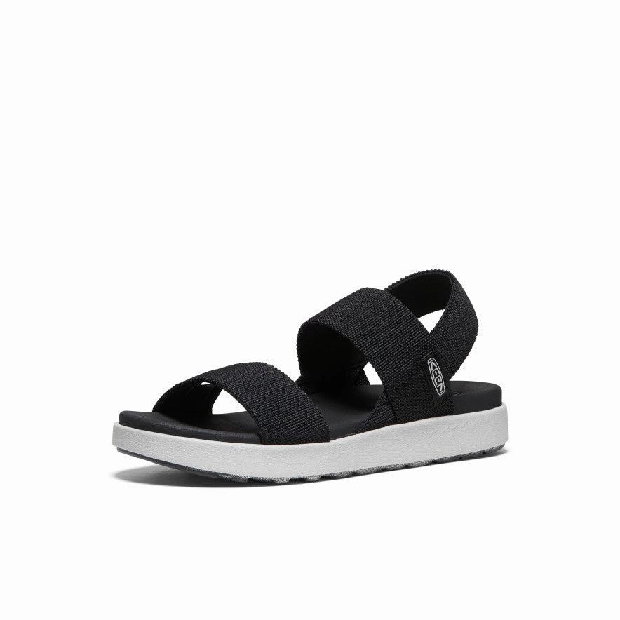 Women's Elle Backstrap Sandal Wide  |  Black