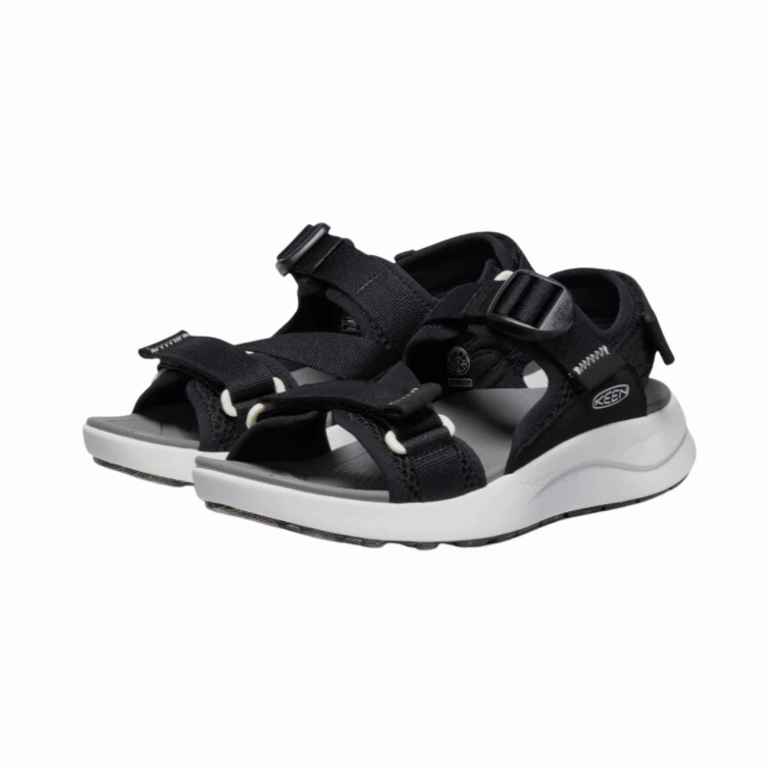Women's Elle Sport Backstrap - Black/Steel Grey (Regular Width)