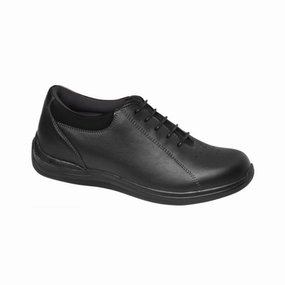 Women's Tulip - Black Leather (Regular Width)