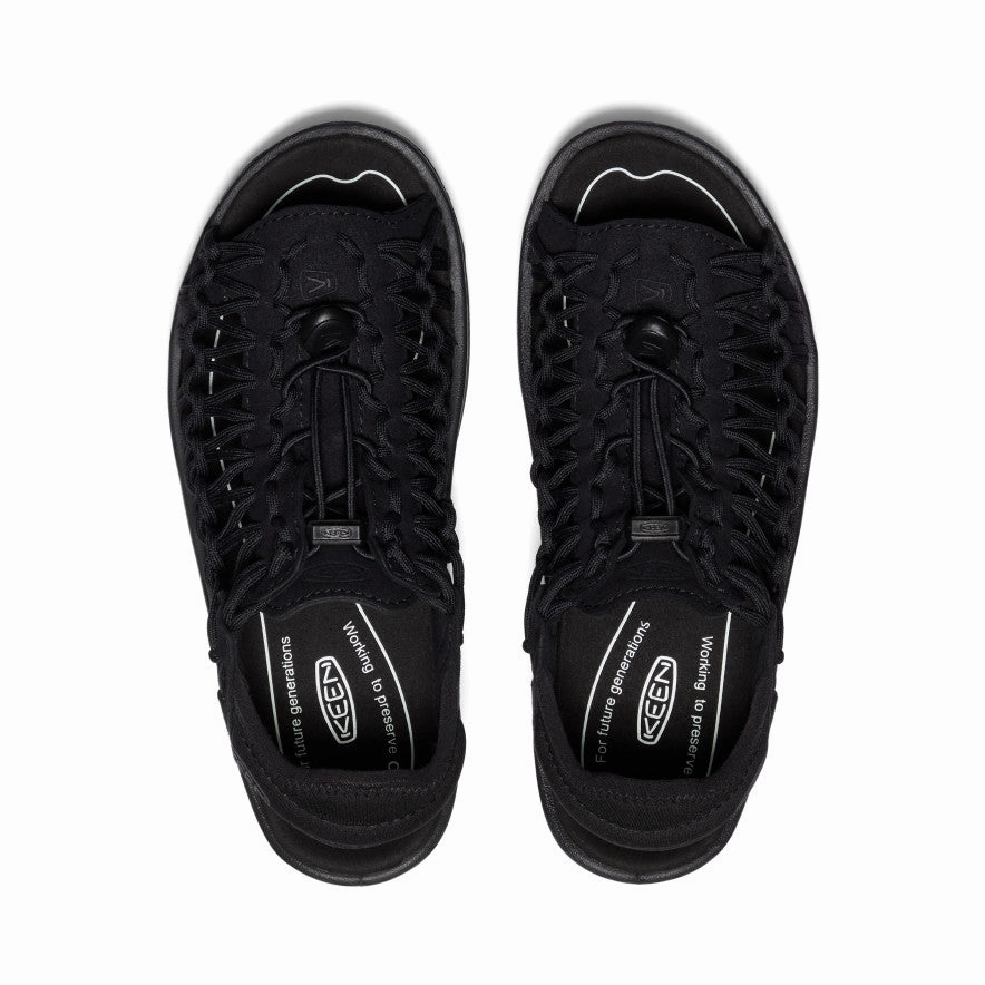 Women's UNEEK II Open-Toe Sneaker  |  Black/Black