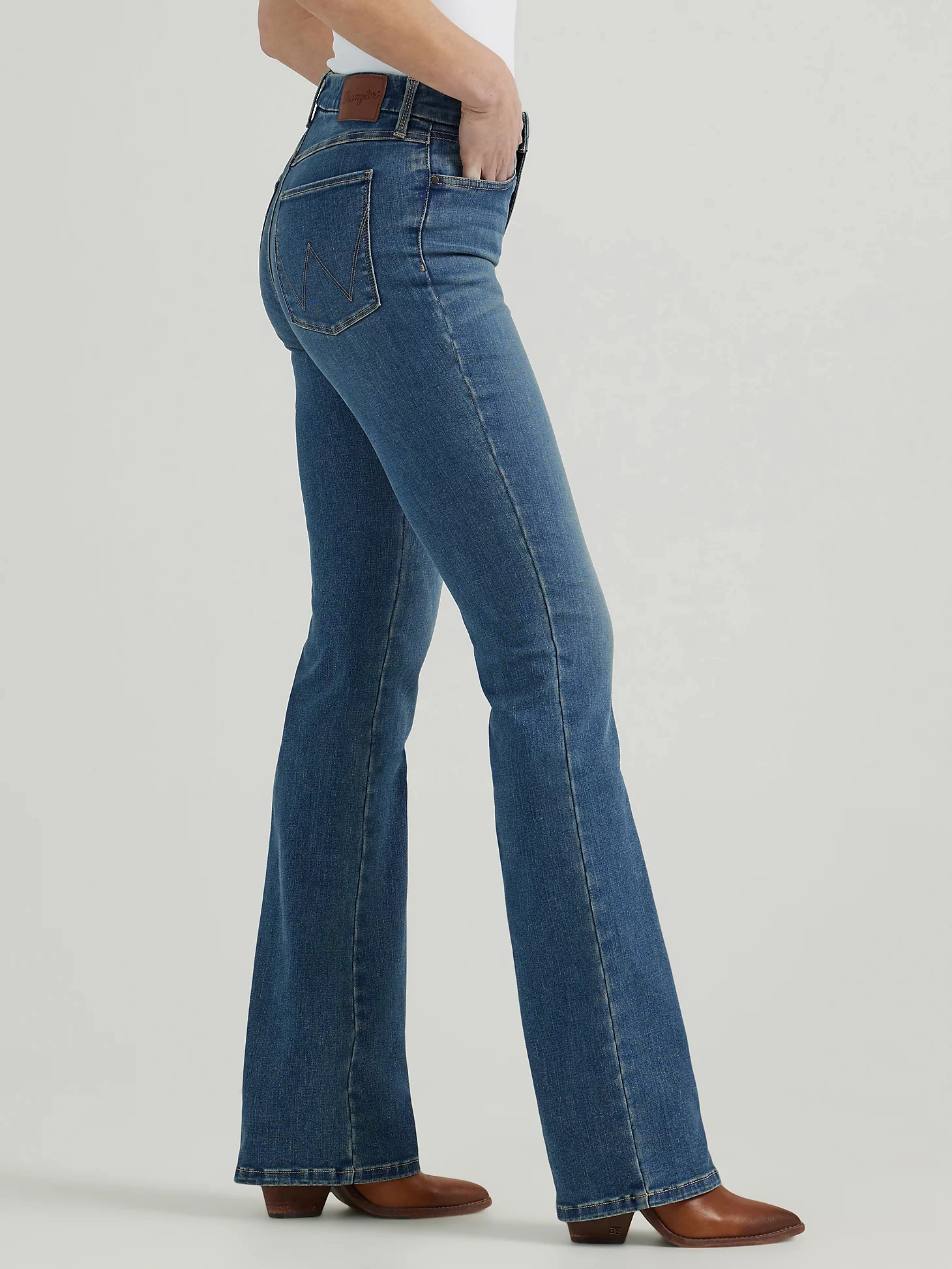 Women's Wrangler High Rise Bootcut Bespoke Jean #112359279