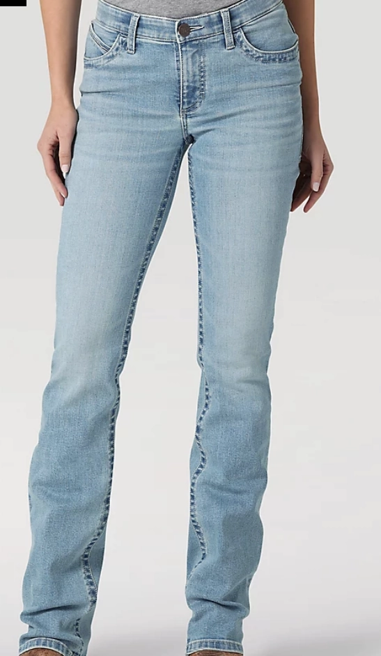 Women's Wrangler Willow Mid-Rise Bootcut Ultimate Riding Jean #112328398