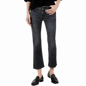 Womens Pocket Denim Bootcut Jeans