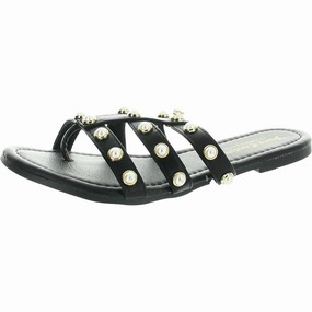 ZallyMae Womens Studded Flip-Flops